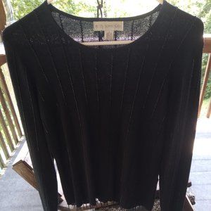 Black sweater women size small well made